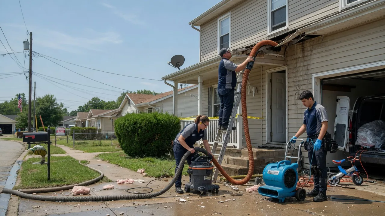 Water Damage Restoration in Sharples, WV near me